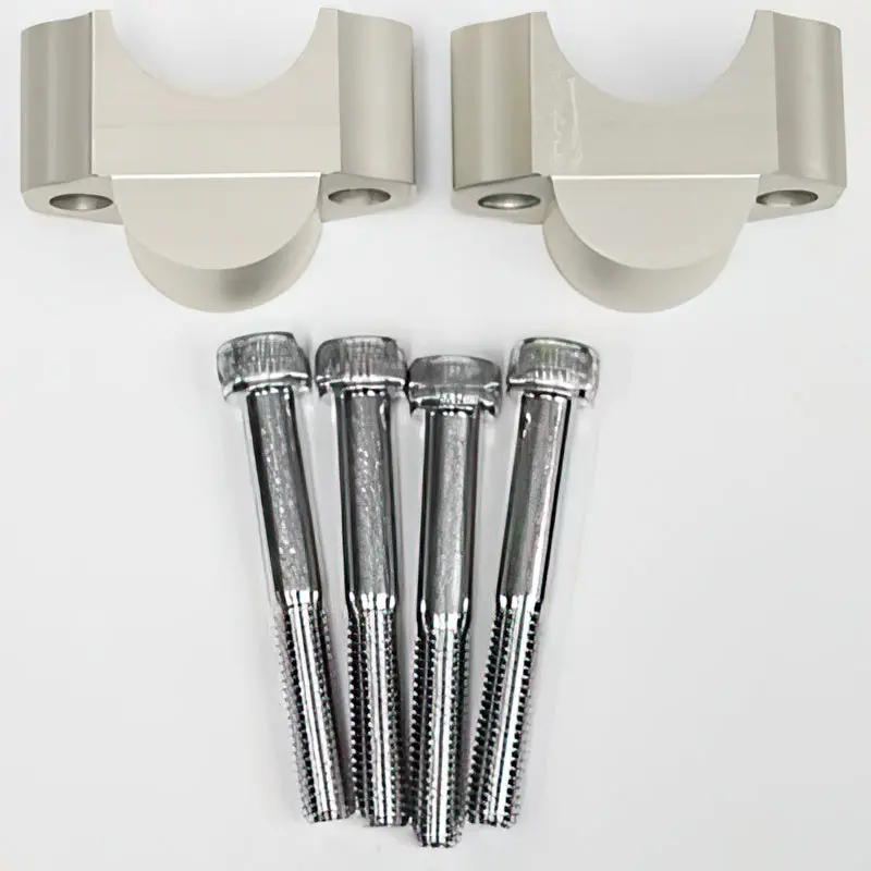 Bar Risers Silver 25Mm 28.6 Fat To 28.6 Fat Tech7 (Br286s) 1