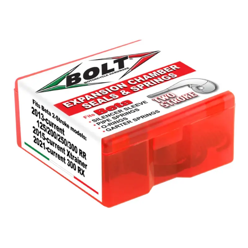 Bolt 2-Stk Pipe Oring/Sleeve/Sprngs - Beta 1