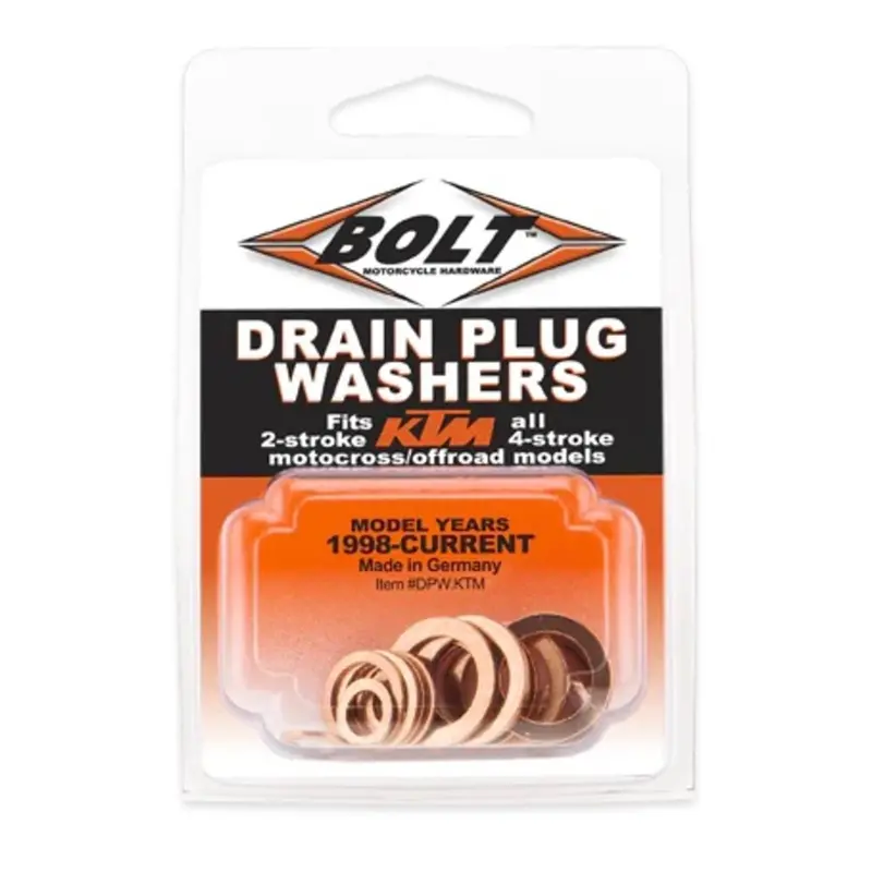 Bolt Drain Plug Copper Washer Set Ktm (16 Pc) 1