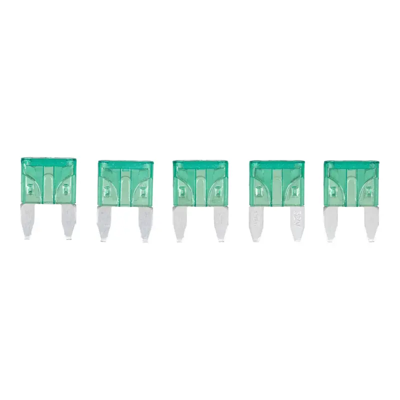 Fuse 30A Mini Blade - Green (Packet Of 5) 1