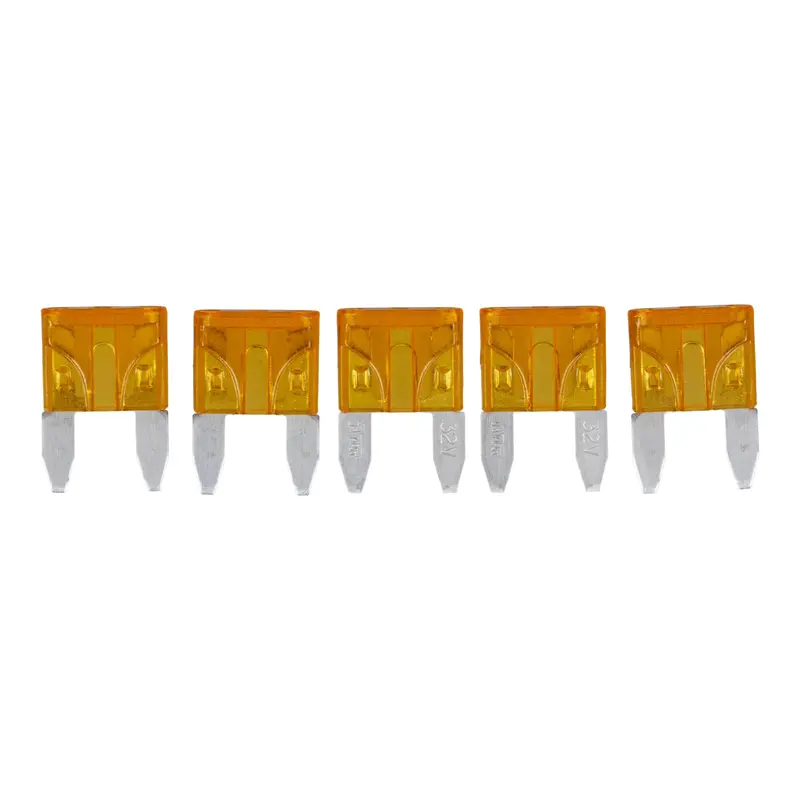 Fuse 5A Mini Blade - Orange (Packet Of 5) 1