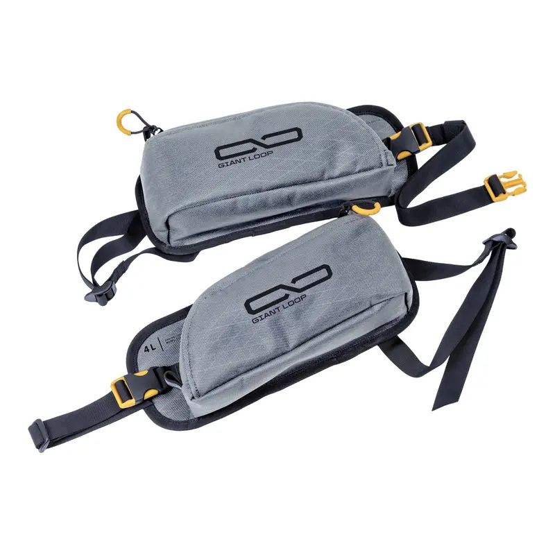 Giant Loop Pannier Pockets (Pair) ’26 - Grey (4L) 1