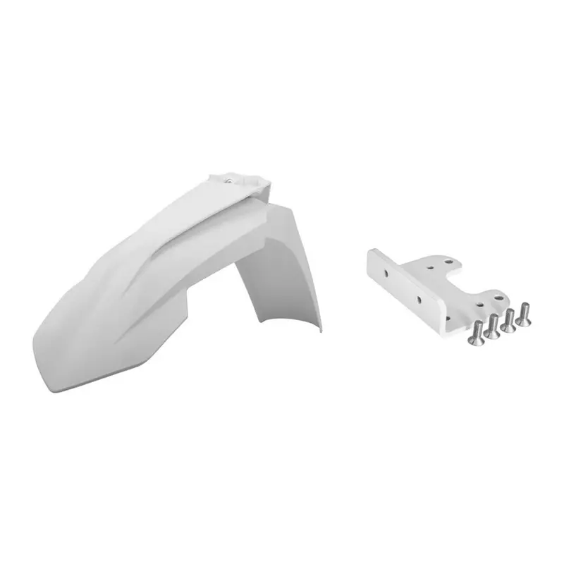 Polisport Front Fender Adaptor Kit Ktm - White 1