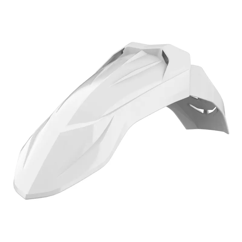 Polisport Supermoto Fender - White (Undrilled) 1