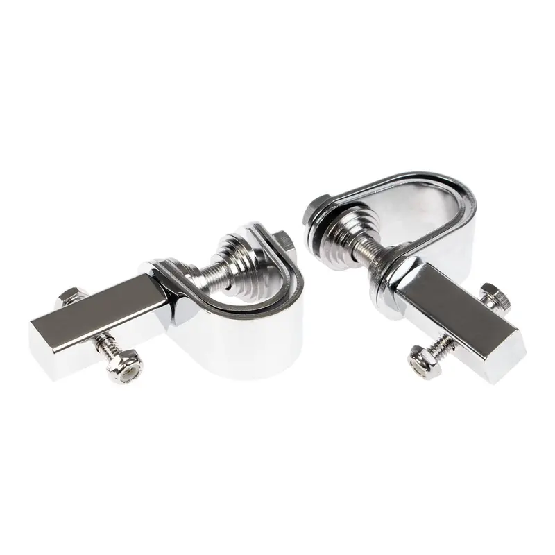 Whites Foot Peg Clamp & Mount - Circular 1