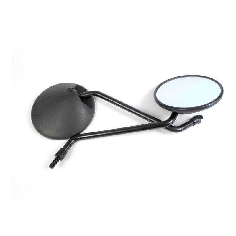 Whites Mirror Black Round Bent Stem 8Mm (Pair) 1