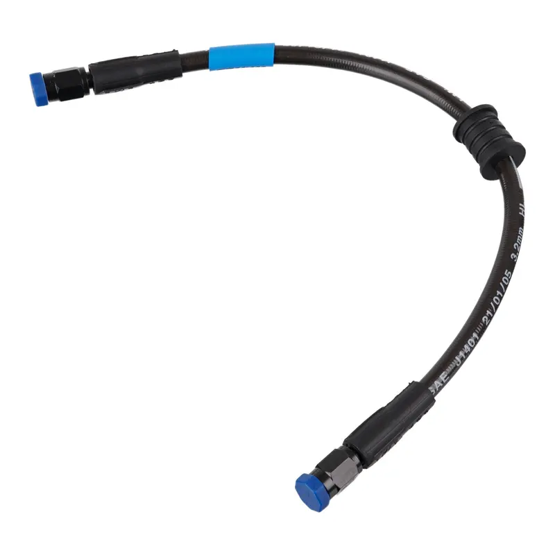 Whites Premade Brake Line - 600Mm - (Dark Smoke) 1