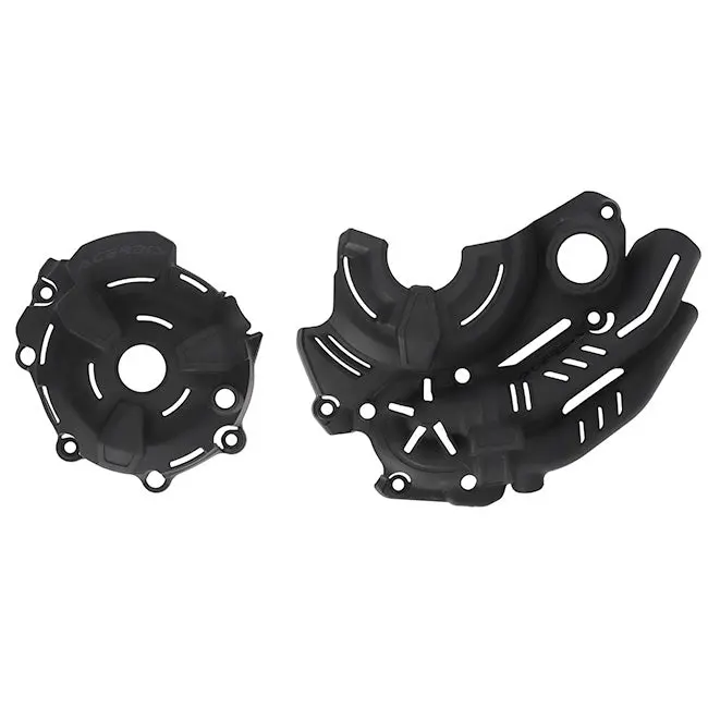 X-Power Engine Case Cover Kit Black Tenere 700 Acerbis (25138.090) 1
