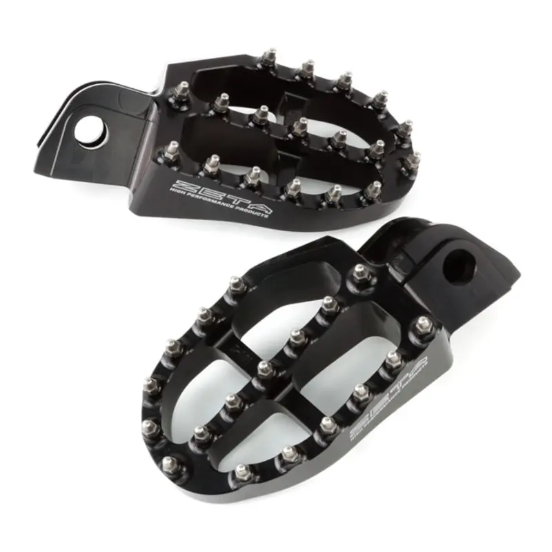 Zeta Aluminium Footpegs Ktm Sx -'15 - Black 1