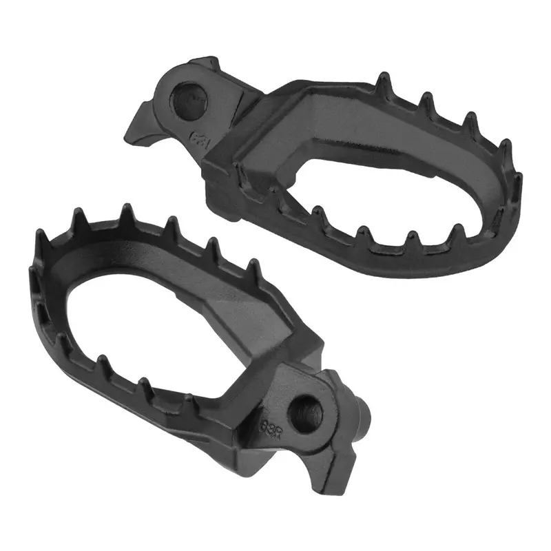 Zeta Max Foot Pegs 2-Stroke Yamaha Yz - Black 1