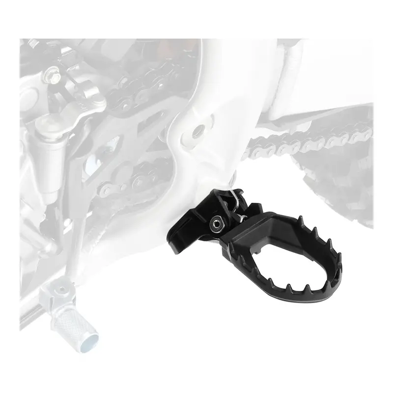 Zeta Max Foot Pegs Crf250r – Black 1