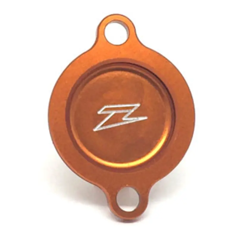 Zeta Oil Filter Cover - Orange 1