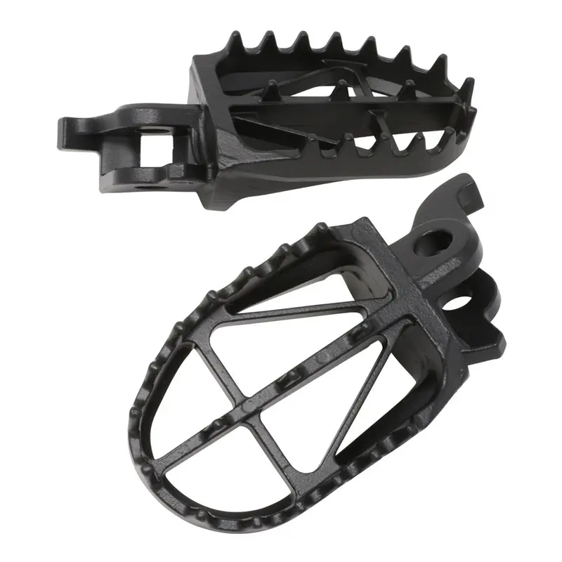 Zeta Wide Foot Pegs Crmo Ultra-Wide - Kx250f / 450F '09- 1