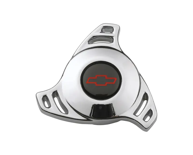 Chevrolet Performance 141-328 Small Bowtie Air Cleaner Center Nut – Red/Black High-Tech Design 1