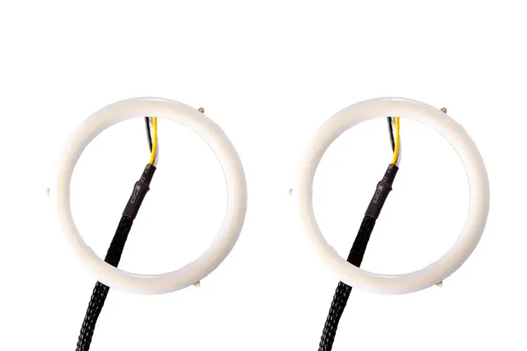 Diode Dynamics Dd2060 70Mm Halo Led Switchback Light Pair – Amber/White 1
