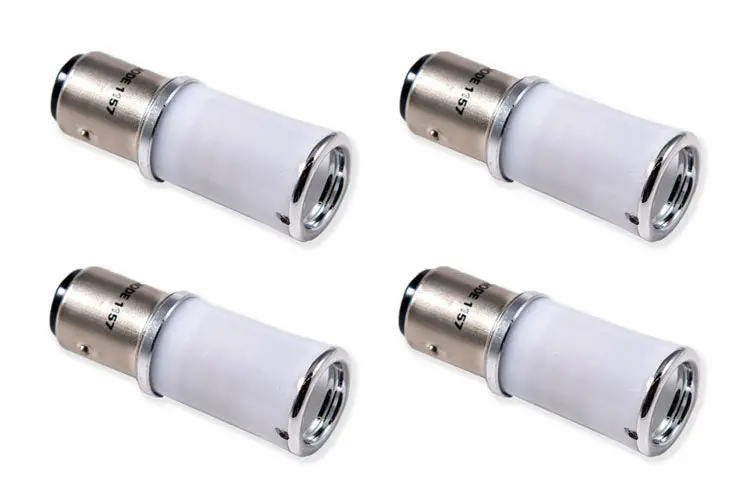 Diode Dynamics Hp48 Led Bulb – 1157 Red, Four-Diode Design 1