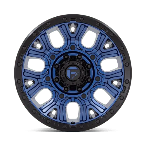Fuel D827 20X9 Inch Forged Wheel – 8X180Mm Bolt Circle, Dark Blue/Black Machined Face, +1Mm Offset 1