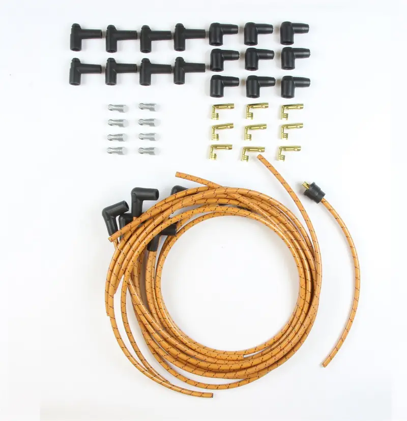 Lokar Pw-1001 Vintage-Style Spark Plug Wire Set – Retro Aesthetic 1