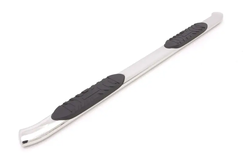 Lund 23782092 Stainless Steel 5-Inch Oval Curved Nerf Bars With Mounting Brackets 1