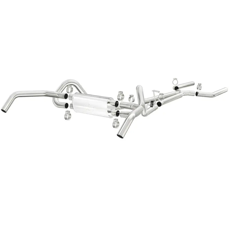 Magnaflow Street Series Stainless Steel Exhaust System – Crossmember-Back Design 1