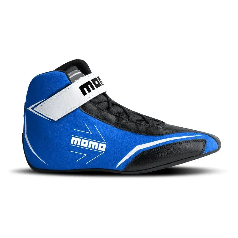 Momo Corsa Lite Driving Shoes – Blue, Euro Size 43 (Us 9–9.5) 1