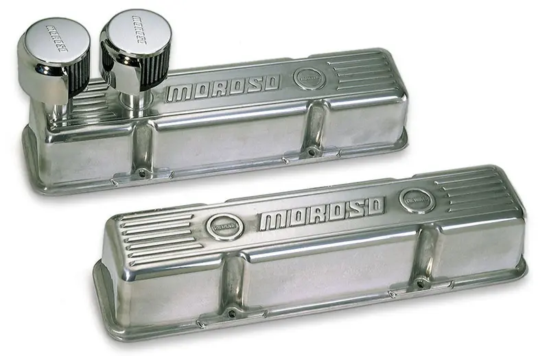 Moroso 68365 Aluminum Valve Cover – Small Block Chevrolet 1