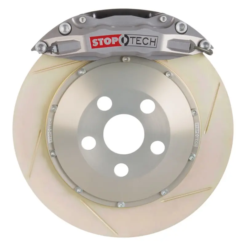 Stoptech Trophy Sport Big Brake Kit – Two-Piece Front Slotted Rotors 1