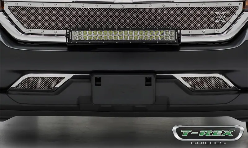 T-Rex Upper Class Mesh Grille Insert – Premium Stainless Steel Bumper Upgrade 1