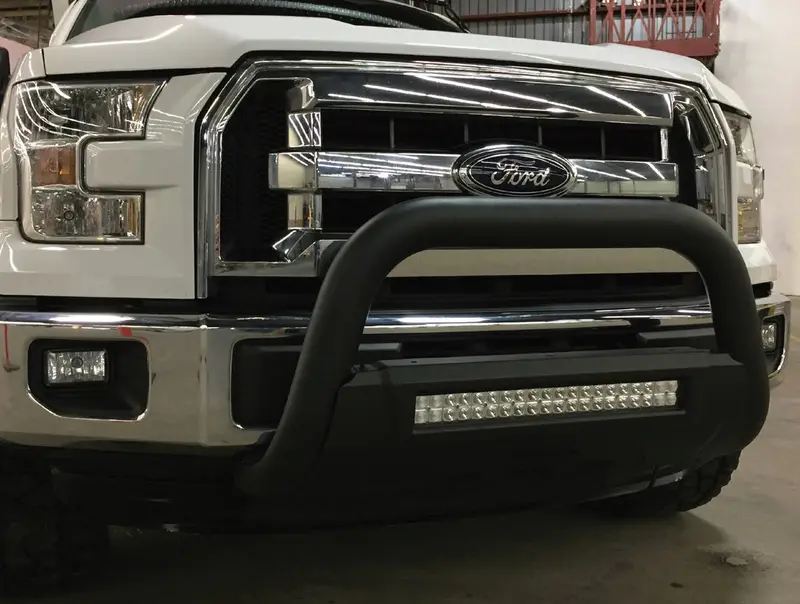 Trailfx B1605Bkit Heavy-Duty Steel Grille Guard – Bolt-On Installation 1