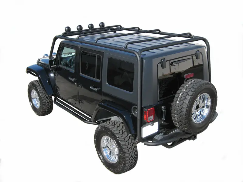 Trailfx J029T Heavy-Duty Direct-Fit Steel Cargo Tray – 300 Lb Capacity, Textured Black Finish 1