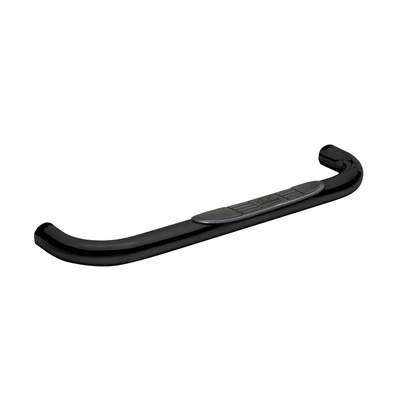 Westin 25-0835 Signature 3 Round Step Bar – Single-Pad Black Steel Side Step With Mounting Hardware 1